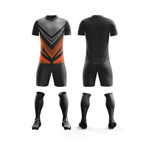 Uniforme de Fútbol Sublimado Personalizado a Precio de Fábrica |   Tallas para Hombres, Mujeres y Jóvenes |   Ropa Deportiva Ligera de Secado Rápido para Entrenamiento - Product Image 1