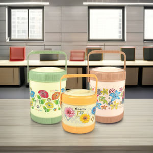 Juego de Loncheras Térmicas de Plástico - Porta Alimentos President para uso en la Oficina - Product Image 2