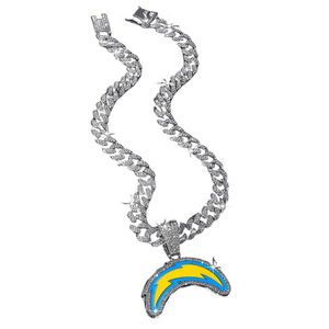 Colgante de Lujo con Símbolo de Paz de la Mejor Calidad, con Cristales de Estrás, Estilo Hip Hop, Joyería Unisex para Uso Diario, de Proveedor Indio - Product Image 3