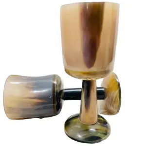 Top design 100% natural and unique design buffalo horn Use for whisky drinking horn From Falak World Export