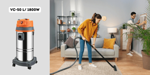 Motors Hand Push <b>Floor</b> Window Industrial Dry and Wet Car Hoover Pond Vacuum <b>Cleaner</b> <b>Electric</b> Customized Blower High Power 50L - Product Image 4