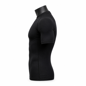 Camiseta de Compresión Personalizada para Hombre, Secado Rápido, Protección contra Rozaduras, Ropa Deportiva, Venta al Por Mayor OEM - Product Image 3