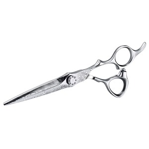 Ciseaux de barbier en acier inoxydable 2026 Design, logo personnalisé, outils professionnels de salon, haute qualité, couleurs personnalisées, pour droitiers, faible profil - Product Image 2