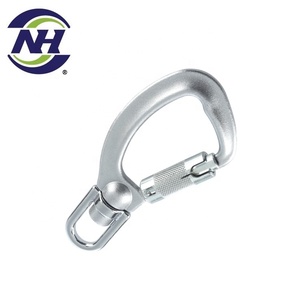 Gancho de seguridad de aluminio tipo D con bloqueo de giro de color personalizado - Product Image 5