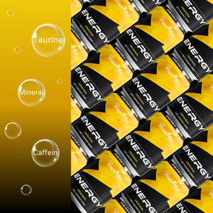 Interfresh OEM Energy Drink Bebida de sabor de 250ml no carbonatada del fabricante de Vietnam con etiqueta de color - Product Image 4