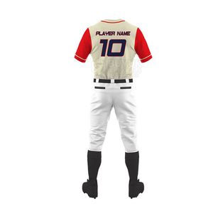 This 100% Polyester <b>Baseball</b> Jersey from an OEM Factory includes Professional Service and Custom Logo for bulk sales. - Product Image 2