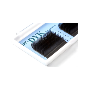 Meilleures ventes : Extensions de cils DY Kim coréennes de haute qualité en vison noir, cheveux synthétiques, naturelles et douces, courbures J, C, JC, D, L - Product Image 4