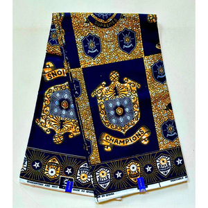 African Wax Print Fabric Vibrant Cotton Nigeria Ankara Kitenge Dashiki Customized Manufacturing Textile Factory - Product Image 1