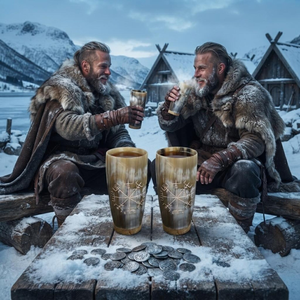 100% Auténtico, Más Vendido, Cuerno Africano, Cuerno Vikingo para Beber, Taza Creativa de Cuerno de Búfalo Pulido, Ecológico, FAIZA CRAFT, Económico - Product Image 6