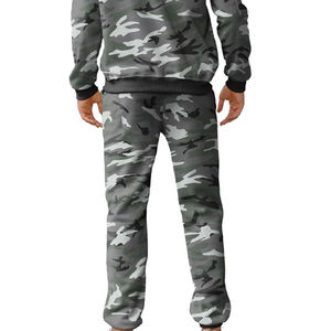 Sweat-shirt à capuche camouflage pour homme, manches longues, cordon de serrage, survêtement décontracté, coupe régulière, vêtements d'automne avec poches latérales - Product Image 5