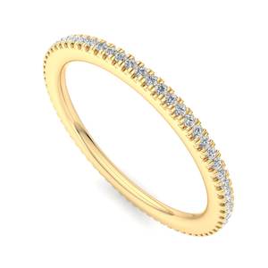 Anillo de oro rosa, oro blanco y oro amarillo de primera calidad, certificado por IGI, con diamante de corte brillante redondo, joyería fina, anillo de compromiso. - Product Image 5