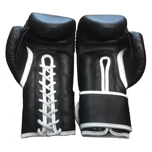 Guantes de Boxeo Profesionales de Cuero para Entrenamiento y Sparring, con Logotipo Personalizado OEM, 8oz 10oz 12oz 14oz 16oz - Product Image 2