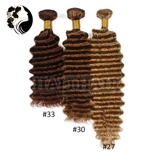 Extensiones de cabello humano Remy vietnamita 100% Super doble dibujado trama de onda profunda brillo Natural sin enredos OEM disponible teñido único - Product Image 4