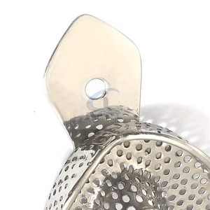 Bandeja de Impresión Dental Inferior Perforada de Acero Inoxidable Reutilizable y Autoclavable para Mandíbula, Bandeja de Impresión de Alginato CE ISO OEM - Product Image 3