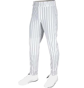 Pantalones de Béisbol Atléticos Transpirables Personalizados de Alta Calidad, Ropa Deportiva Profesional para Equipos, OEM al por Mayor, 100% Poliéster, Unisex - Product Image 1