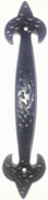 Modern Cast Iron Furniture Handle Pull <b>Knob</b> <b>Black</b> Finish Bar Shape for Bedroom Living Room Dresser Drawer Cabinet - Product Image 5
