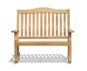 Outdoor Furniture Garden Rocking <b>Chair</b> Made Of Solid Teak Wood Environmentally Friendly Modern Minimalist Design - Product Image 2
