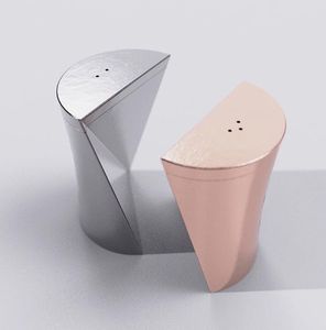 Premium Stainless steel Salt and Pepper Shaker Modern Kitchen Spice Dispenser <b>tabletop</b> dining for home hotel restaurant - Product Image 1