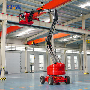 Cfmg 14M-16M, ลิฟท์บูมขับเคลื่อนด้วยไฟฟ้าขับเคลื่อนด้วยตนเองการทำงานทางอากาศเครื่องยกบูมมนุษย์ท้องฟ้าพร้อม CE ISO - Product Image 1