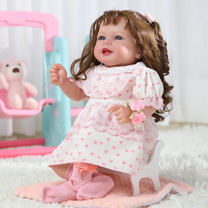 Babeside 50cm souriant Reborn bébé Emilia 20 ''princesse enfant en bas âge fille Reborn poupées - Product Image 4