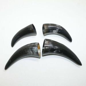 Corne à boire en corne de bœuf de qualité supérieure, écologique, gravée d'un ange et d'un bateau viking, idéale comme cadeau pour les garçons d'honneur - Product Image 6