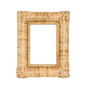 Cadre photo en rotin au design artisanal, cadre photo en rotin tressé, cadre photo en rotin naturel, prix usine - Product Image 5
