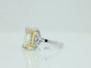Trending 925 Sterling <b>Silver</b> Mosoniite Gemstone Claw Setting Handmade <b>Boho</b> Style Women's Engagement Wedding <b>Ring</b> Jewelry Party - Product Image 5