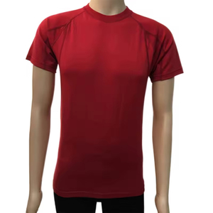 Camiseta de Verano Lisa y Delgada de 180g para Hombre, Ecológica, de Secado Rápido, Transpirable, con Cuello Redondo y Manga Corta, Estilo Casual, Venta al Por Mayor - Product Image 1