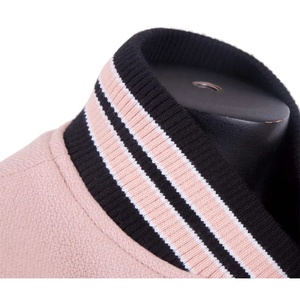 Chaqueta universitaria de alta calidad para hombre, Mangas de cuero bordadas, chaqueta universitaria de béisbol personalizada, lana 100%, Letterman Varsity de moda - Product Image 5