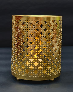 <b>Marvelous</b> Design Golden Color Votive Candle Holder Tea Light Votive Holder for Christmas and Home Decoration Best Price Handmade - Product Image 2