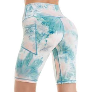 Shorts Deportivos de Cintura Alta para Mujer, Transpirables, Elásticos en 4 Direcciones, Ecológicos, Control de Abdomen, Levanta Glúteos, para Correr, Gimnasio, Yoga y Ciclismo - Product Image 3