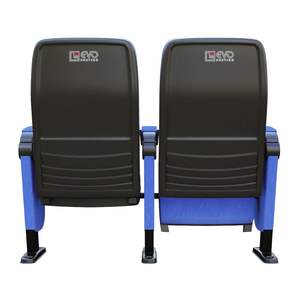 Fauteuil de cinéma conçu avec un dossier ergonomique et une structure de siège rembourrée pour offrir une assise confortable pendant la durée du film - Product Image 3