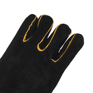 Gants de soudage en cuir durables, protection de sécurité, résistance à la chaleur, imperméables, antidérapants, sans silicone, sans poudre, personnalisables - Product Image 3
