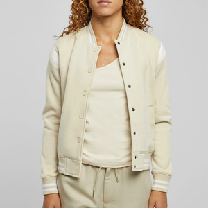 Women High School Fashion Women Varsity <b>Jackets</b> Leather Sleeve Outerwear College Varsity Baseball <b>Jackets</b> For Ladies - Product Image 3