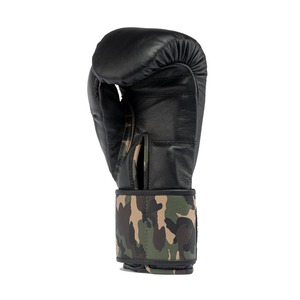 Último Conjunto de Boxeo Negro y Camuflaje, Conjuntos de Sparring, Equipos de Entrenamiento y Deportes, Cuero Genuino de Vaca, Sparring Muay Thai - Product Image 3