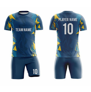 Tenue de football nouveau style pour homme adulte, professionnelle, hiver, manches courtes, logo imprimé sur le devant, haute qualité - Product Image 4