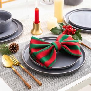 Assiette à dîner en céramique moderne gris anthracite, finition mate lisse, bord large, résistante à la chaleur, durable pour une restauration contemporaine - Product Image 3