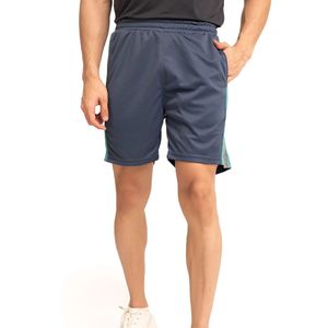 Shorts de sport décontractés pour hommes Styde bleu marine, taille élastique, légers, pour la gym, l'entraînement et la course à pied - Product Image 1