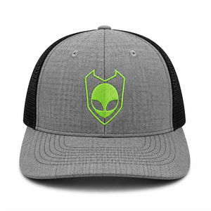 Casquette de camionneur Injae Vina avec logo brodé, 100% coton, 6 panneaux, dos en maille, unisexe, toutes saisons, haute qualité, fabriquée au Vietnam - Product Image 1