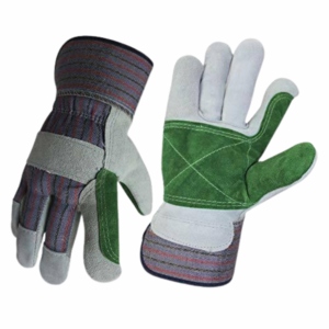 Gants de sécurité industriels en cuir de vachette canadien de haute qualité, cuir grainé premium, certifiés CE, résistants à la chaleur - Product Image 3