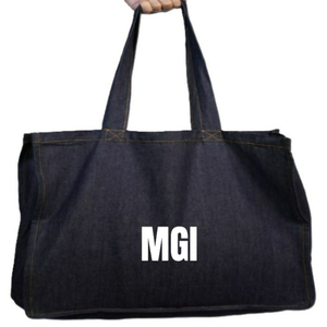 Bolsa de Compras Grande de Algodón Ecológico para Mujer, con Logotipo Personalizado Impreso, Lavable, Reutilizable, Bolsa de Lona de Viaje para Uso Promocional - Product Image 2