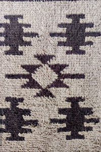 พรมขนปุยทำมือ ลายเรขาคณิต ทอจากผ้าฝ้าย ขนตัด ใช้เป็นพรมเช็ดเท้า พรมปูพื้นห้องน้ำ พรมปูพื้นห้องนอน พรมปูพื้นทางเข้าบ้าน พรมปูพื้นห้องน้ำในรถยนต์ - Product Image 2