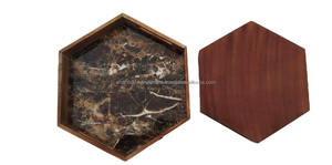 Plateau de service en bois robuste de qualité supérieure, très demandé, pour la maison, la cuisine et la restauration, disponible en grande quantité - Product Image 6
