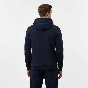 Sudadera con Capucha para Hombre, Corte Regular, Invierno, Casual, Sólida, Mezcla de Poliéster/Algodón, Forro Polar, Logotipo Frontal, Servicio OEM, Estilo Antiguo, Transpirable - Product Image 2