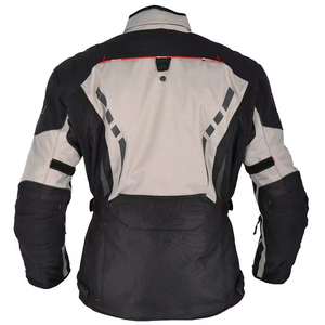 Veste de moto coupe-vent imprimée pour hommes |   Nylon durable, léger et imperméable |   Veste d'équitation confortable à manches longues - Product Image 5