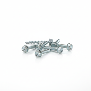 Tornillo Autorroscante PDC Modelo 16 con Cabeza Hexagonal, Galvanizado, de Acero al Carbono, Rosca Gruesa en Pulgadas, Clase 4.8 y 6.8 - Product Image 4