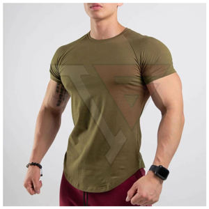 Camiseta Deportiva de Alta Calidad para Gimnasio, Transpirable, Hecha en Sialkot, Pakistán - Product Image 1