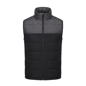 Gilet matelassé léger imperméable pour homme, col montant, sans manches, vêtement de sport, fermeture éclair, hiver, décontracté, randonnée - Product Image 3