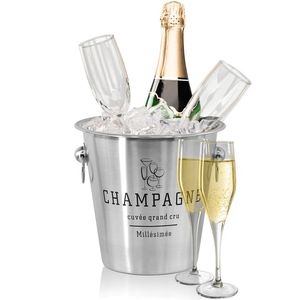 Handcrafted <b>bar</b> item decorative wine chiller premium copper decor entertaining bucket party centrepiece cooler - Product Image 3