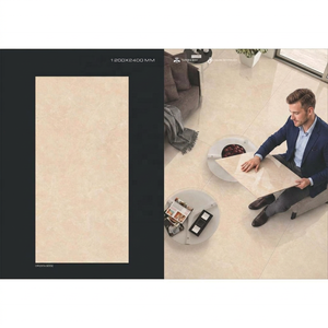 Carreaux de sol et de mur en porcelaine de haute qualité, aspect or Versace, 4x8 pieds, brillants, polis, émaillés, 120x240, briques réfractaires, 1200x2400, pour salle de bain - Product Image 4